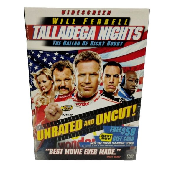 Talladega Nights The Ballad of Ricky Bobby DVD 2006 BestBuy Exclusive Widescreen - Picture 1 of 6